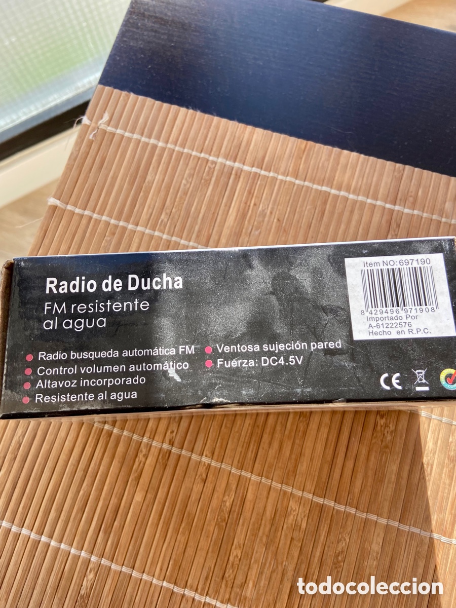 Radios antiguas: Radio ducha nueva sin uso - Foto 9