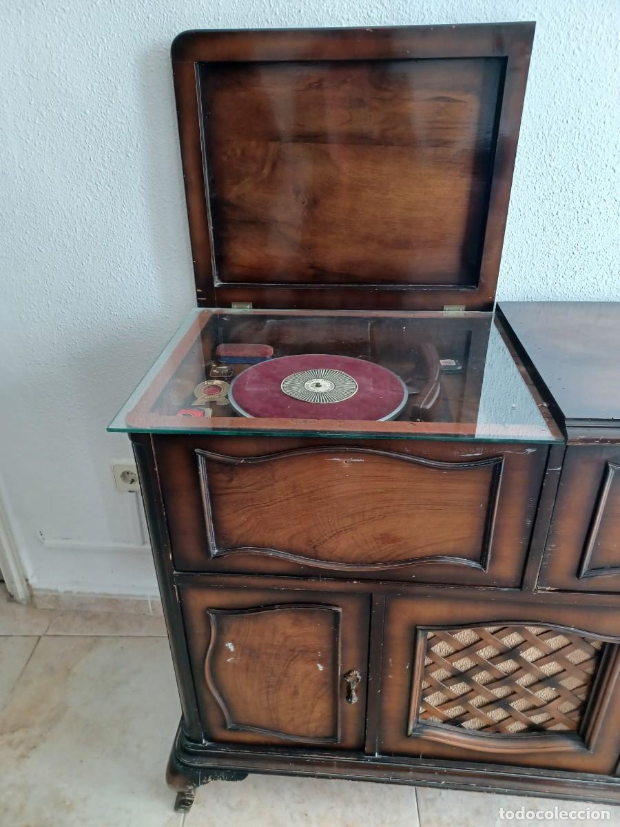 mueble tocadiscos antiguo 1900-1930 - Compra venta en todocoleccion