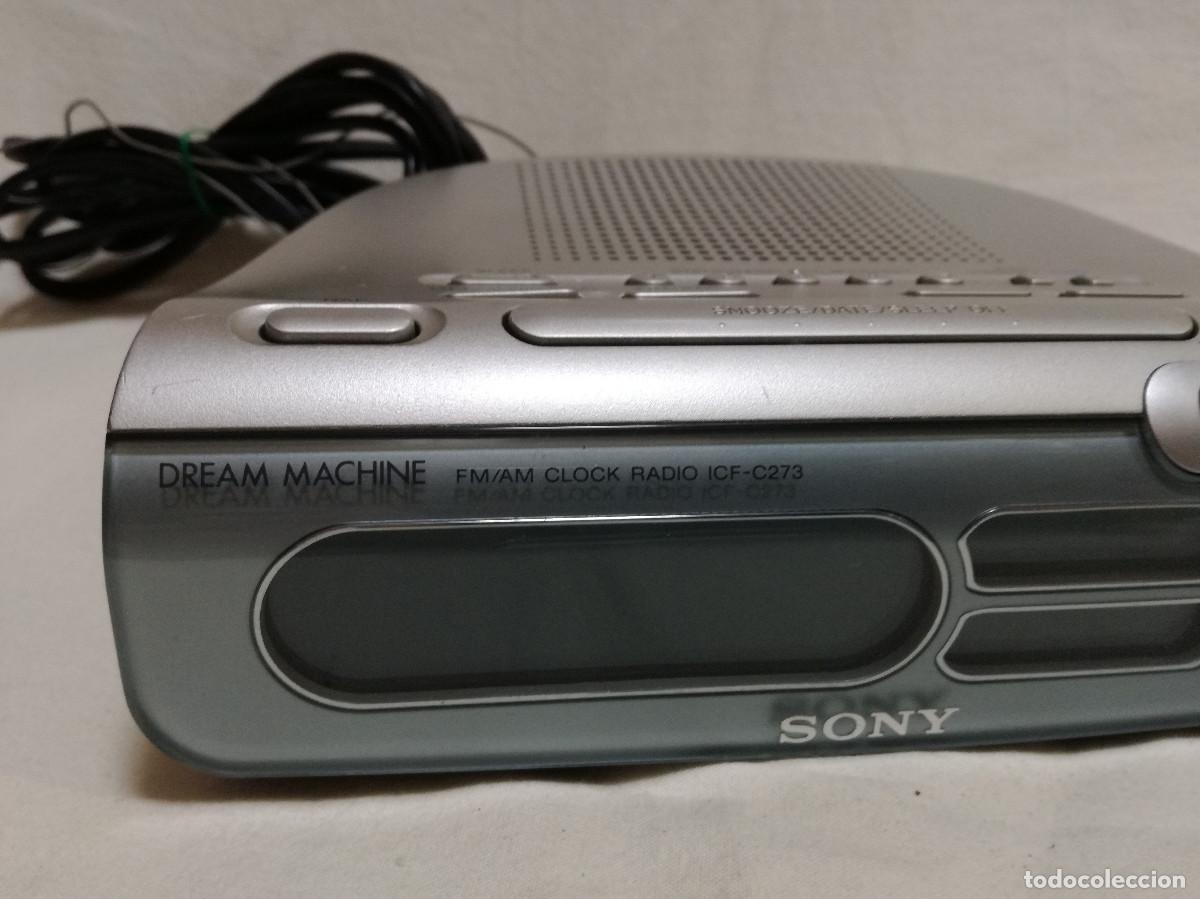 Radios antiguas: RADIO DESPERTADOR SONY ICF-C273 (FUNCIONA) - Foto 5