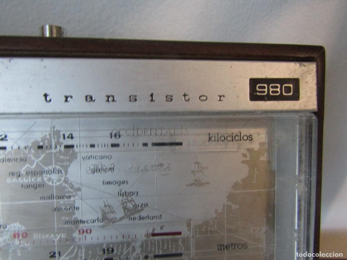 Radios antiguas: radio transistor LAVIS 980 funcionando - Foto 3