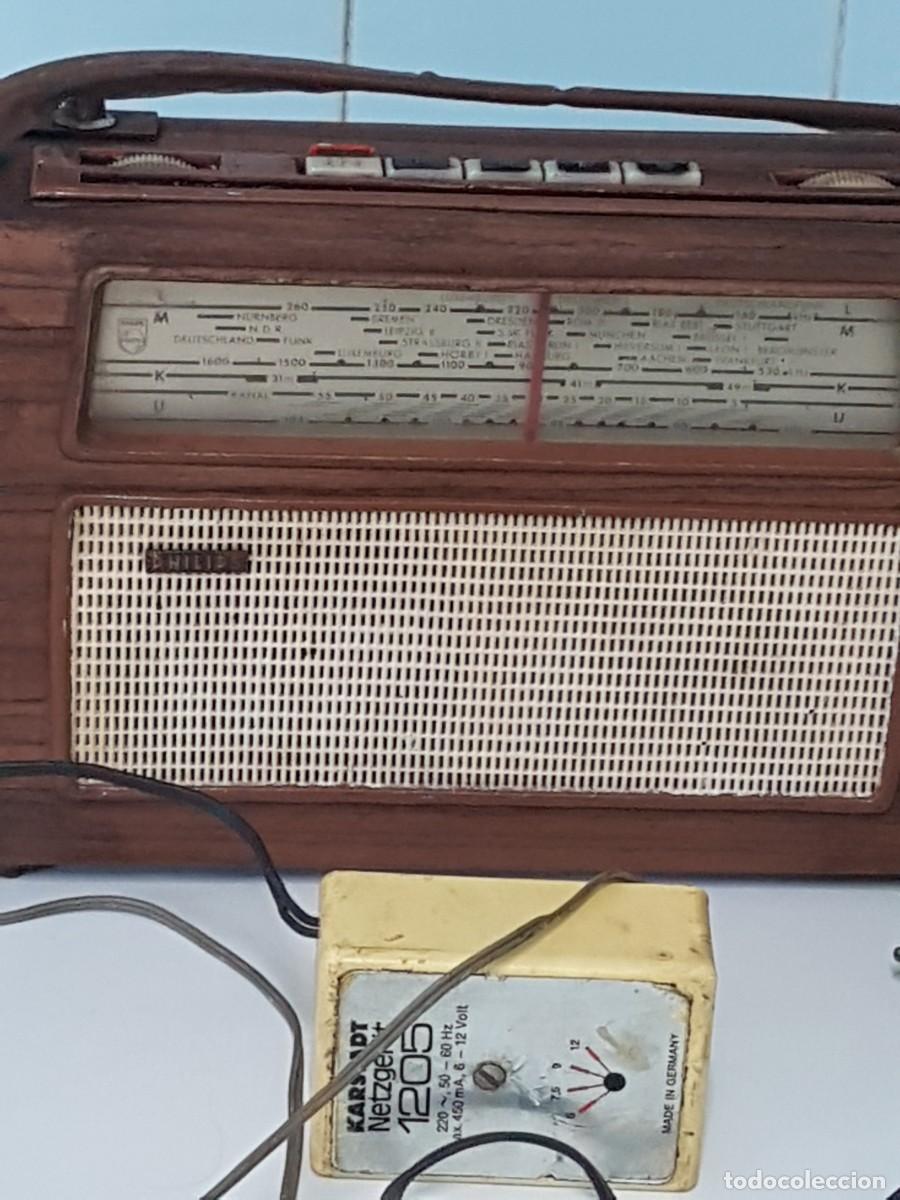 Radios antiguas: RADIO PHILIPS A&Ntilde;OS 60 - Foto 4