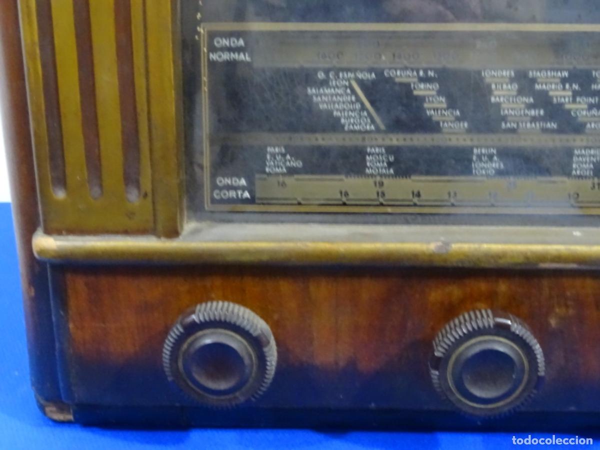 Radios antiguas: ANTIGUA RADIO UNIVERSO DE V&Aacute;LVULAS - Foto 3