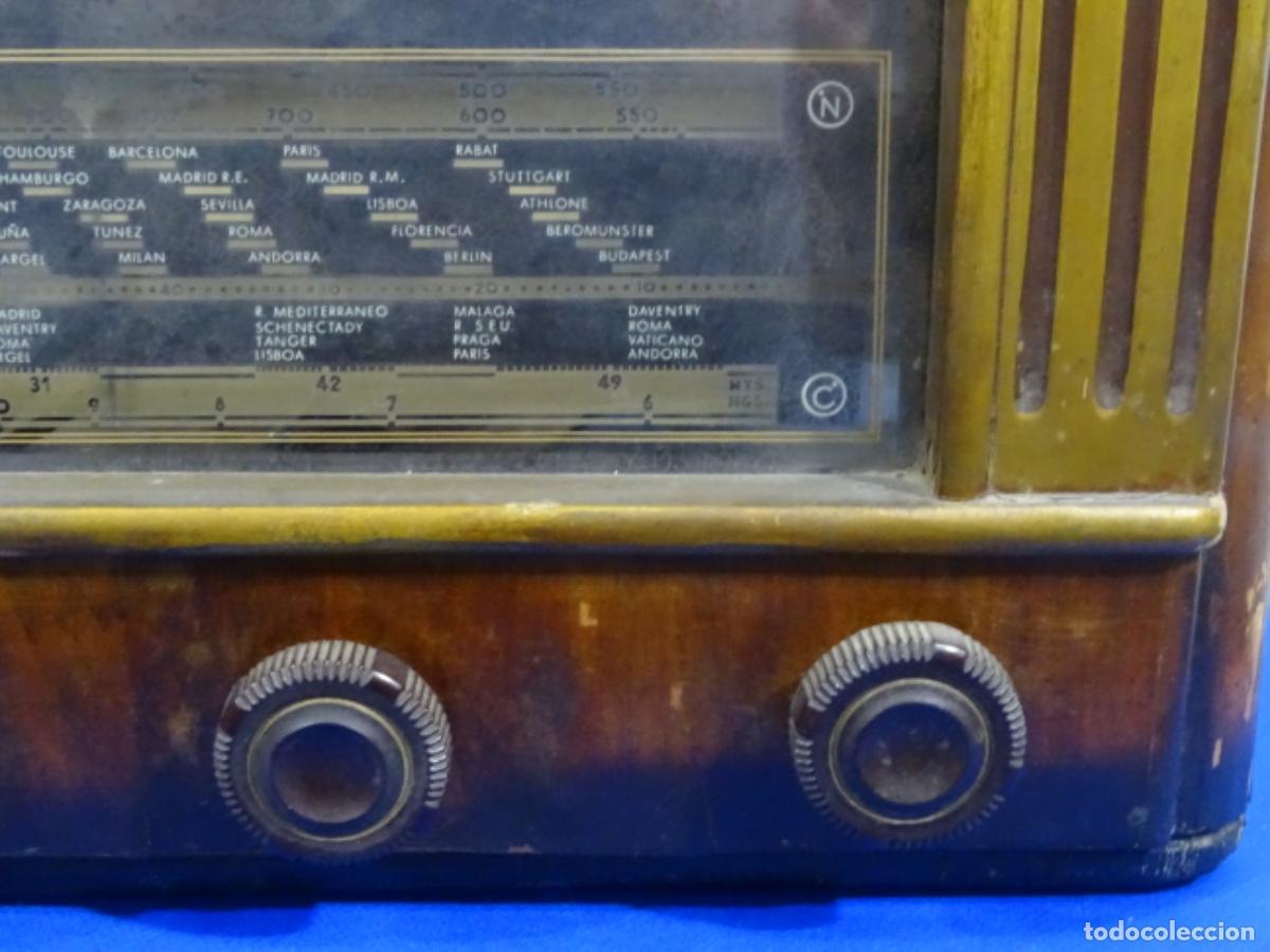 Radios antiguas: ANTIGUA RADIO UNIVERSO DE V&Aacute;LVULAS - Foto 4
