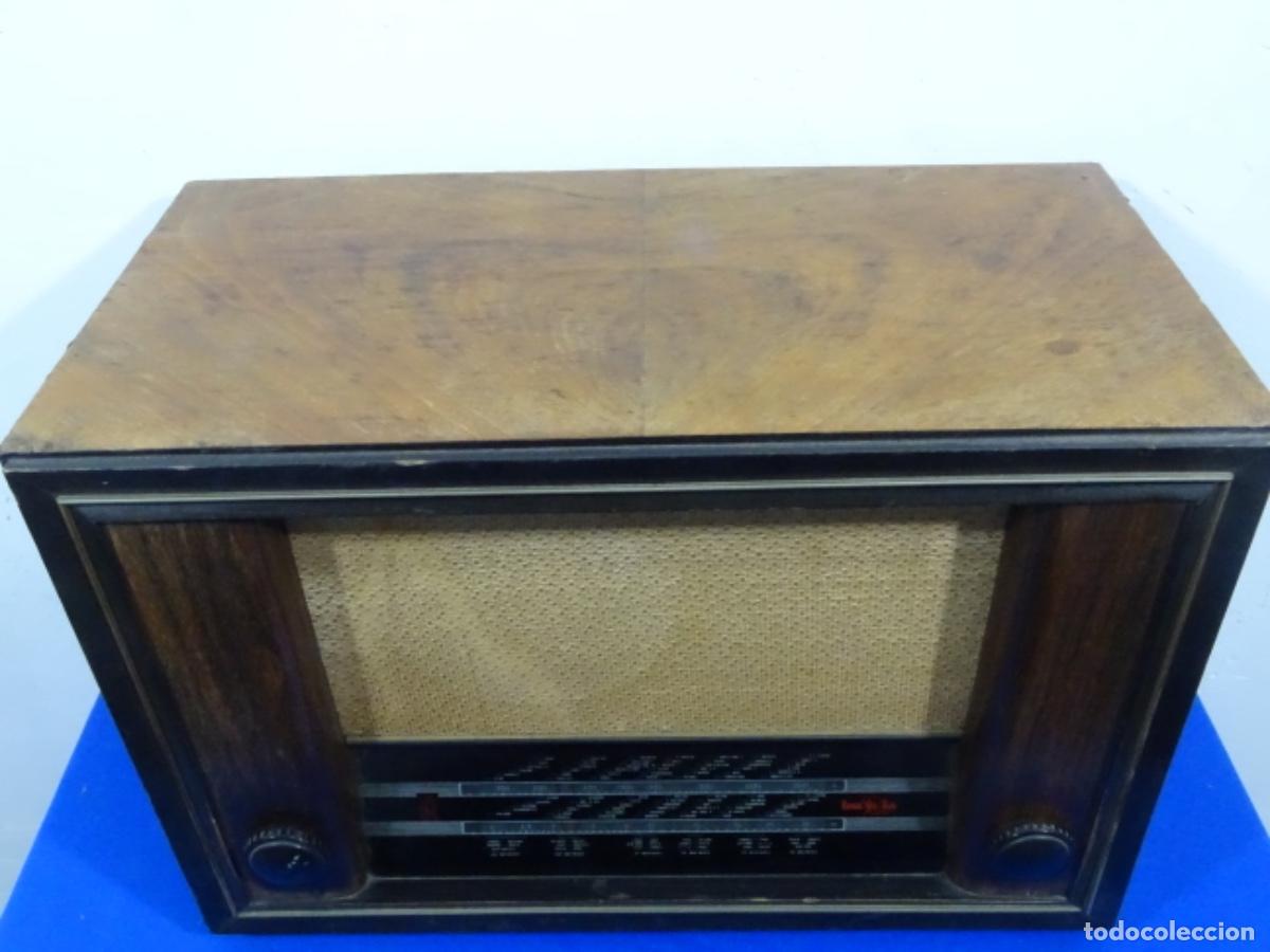 Radios antiguas: ANTIGUA RADIO INVICTA DE V&Aacute;LVULAS - Foto 2