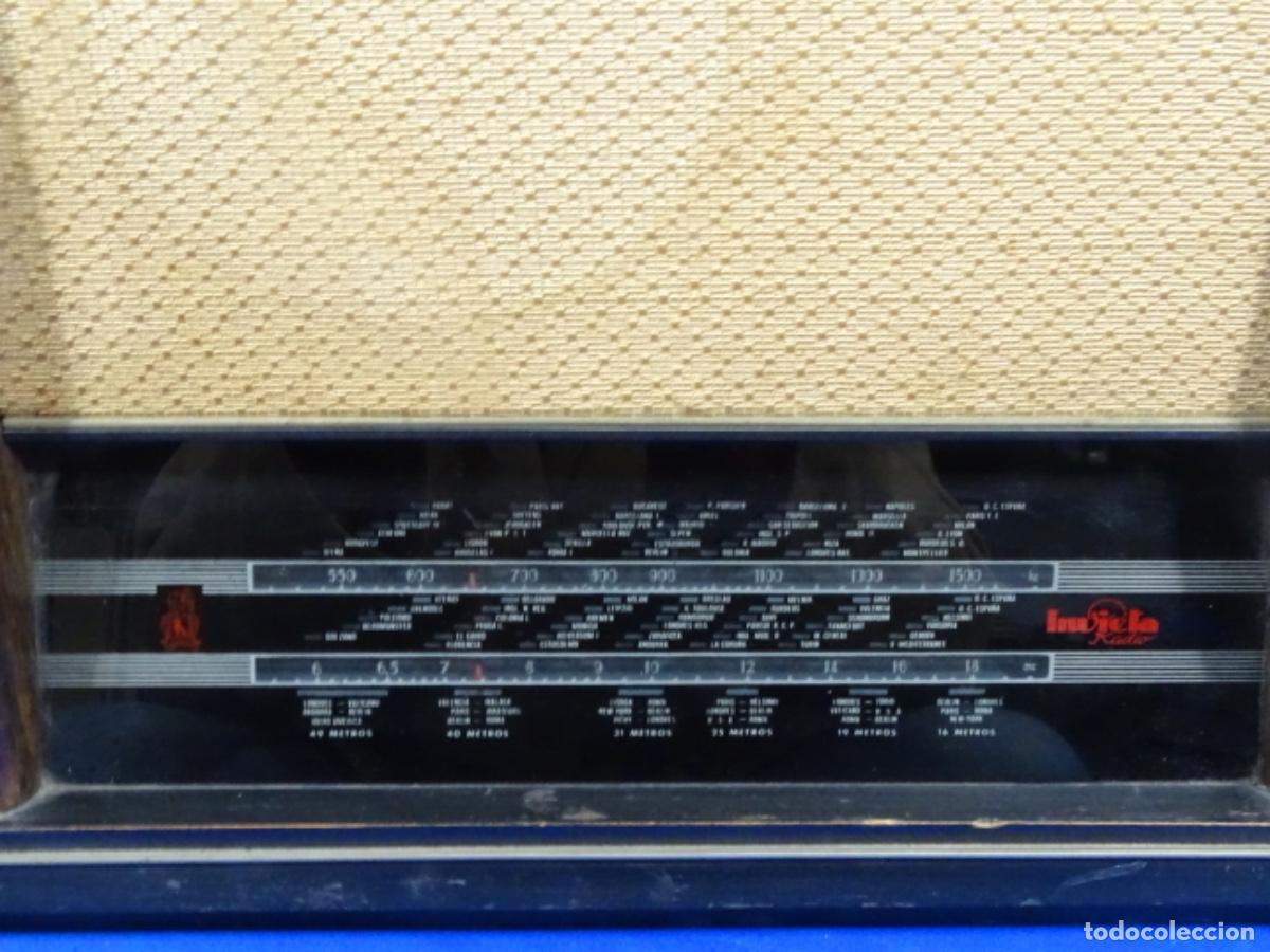 Radios antiguas: ANTIGUA RADIO INVICTA DE V&Aacute;LVULAS - Foto 5