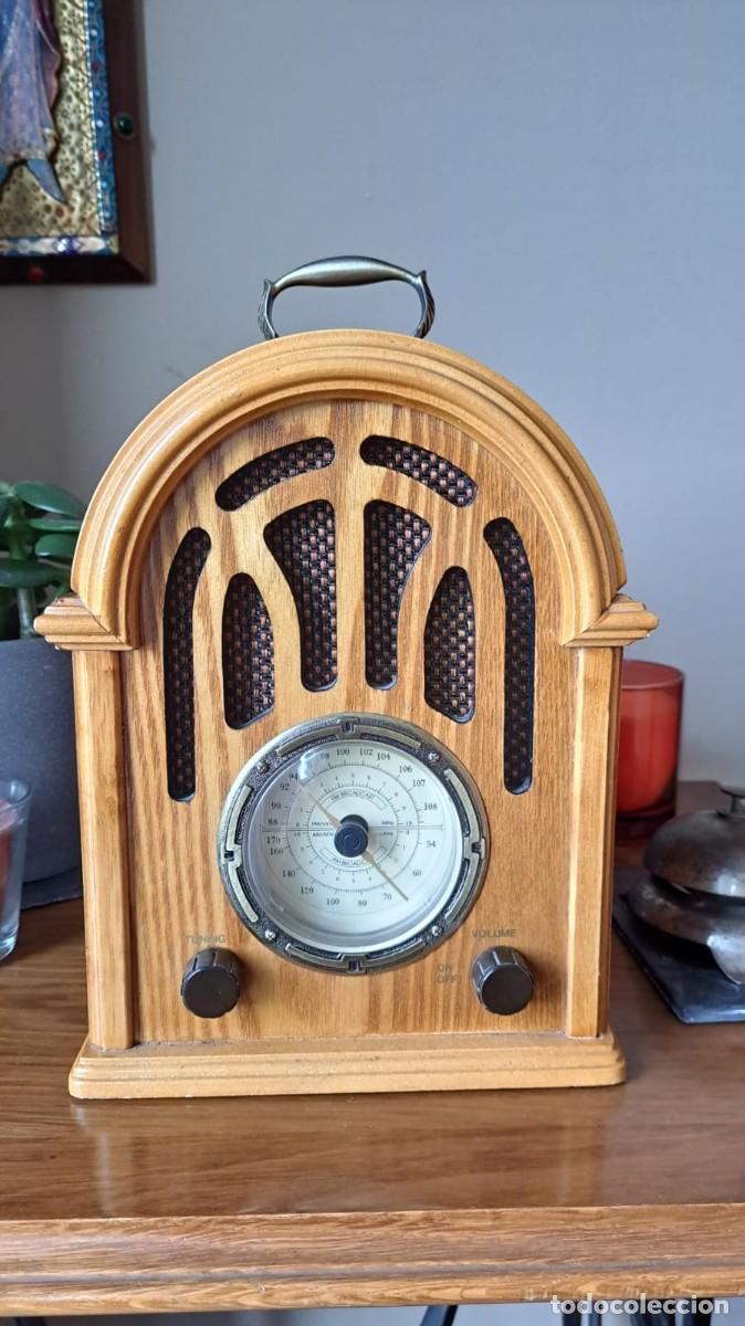 Radios antiguas: RADIO DAKLIN Mod. 9719 de Madera Capilla - Foto 3