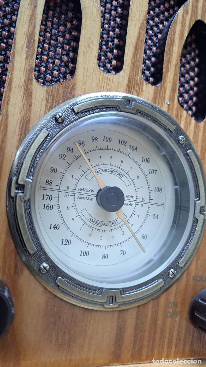 Radios antiguas: RADIO DAKLIN Mod. 9719 de Madera Capilla - Foto 4