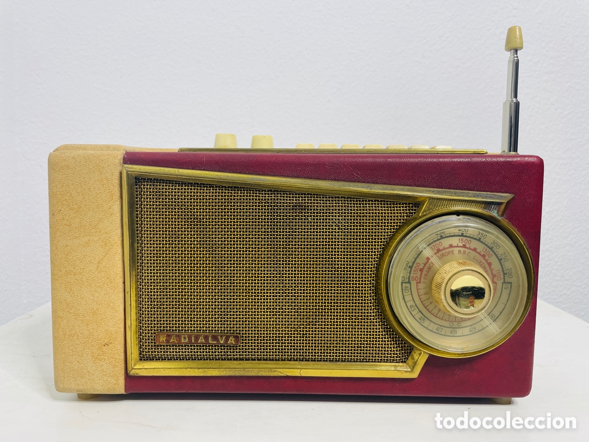 radialva radio vintage 1961 - Compra venta en todocoleccion