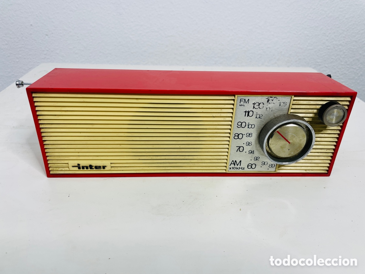 Radios antiguas: Inter E-122 Radio Vintage 1967 - Foto 2