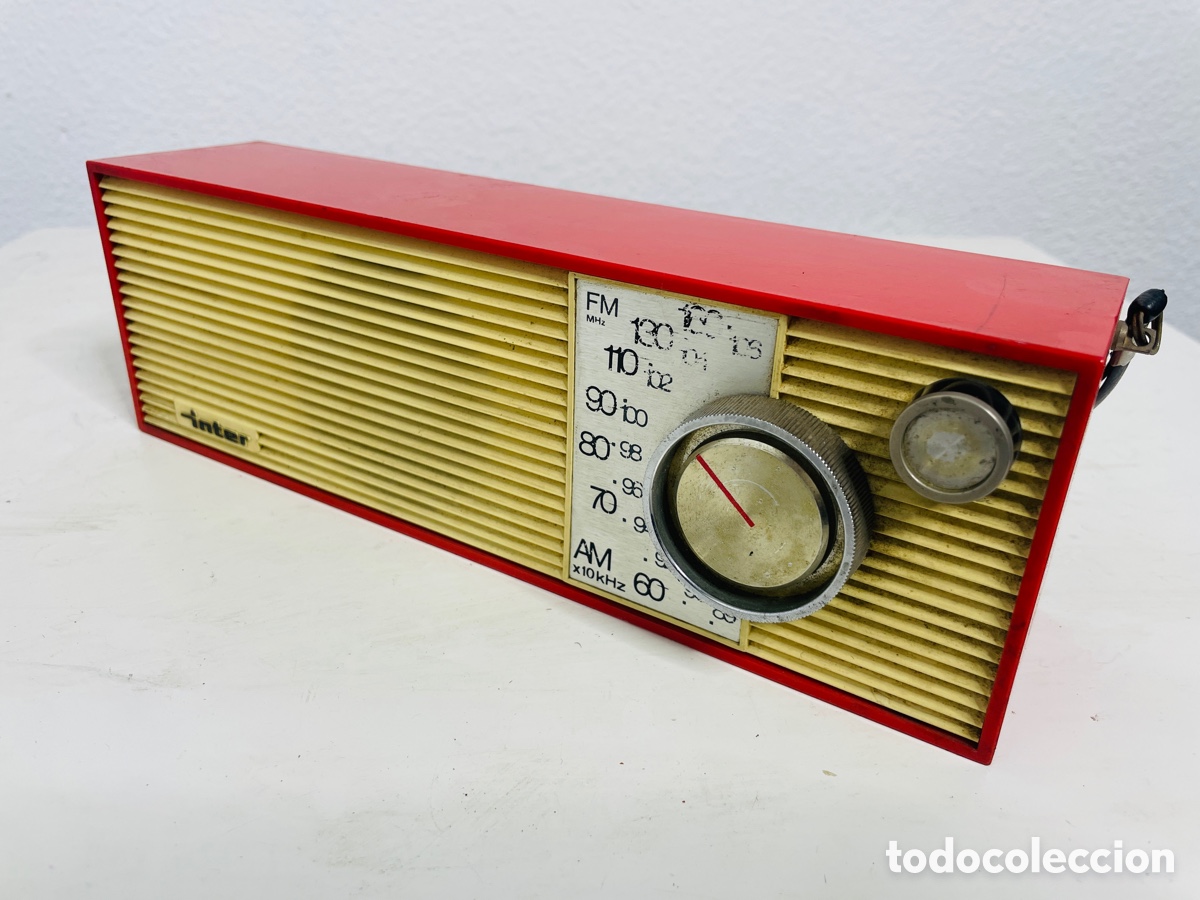 Radios antiguas: Inter E-122 Radio Vintage 1967 - Foto 4