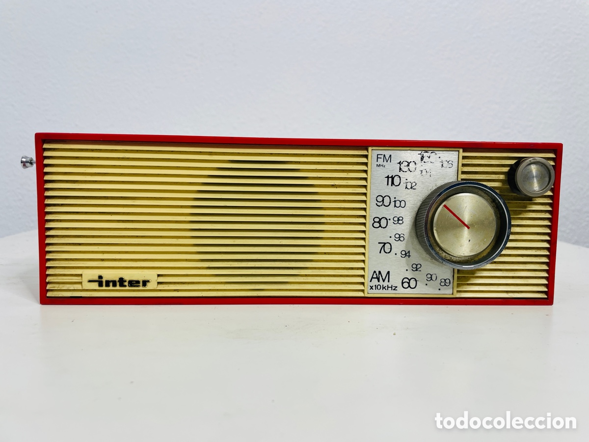 Radios antiguas: Inter E-122 Radio Vintage 1967 - Foto 1