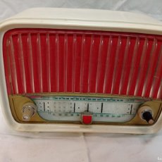 Radios antiguas: ANTIGUA RADIO DE BAQUELITA, PHILIPS, FUNCIONA!