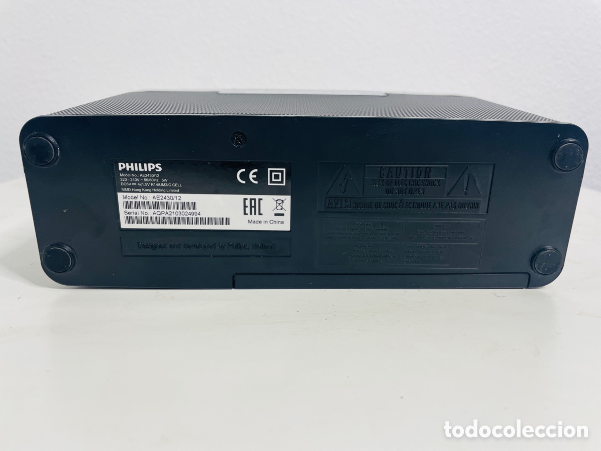 Radios antiguas: Philips AE 2430 Portable Radio - Foto 9