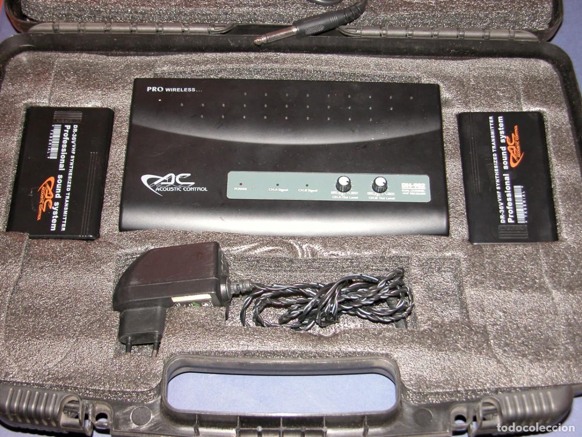 Radios antiguas: ACOUSTIC CONTROL PRO WIRELESS VHF TRANSMISOR / RECEPTOR. - Foto 3
