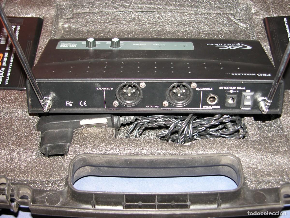 Radios antiguas: ACOUSTIC CONTROL PRO WIRELESS VHF TRANSMISOR / RECEPTOR. - Foto 4