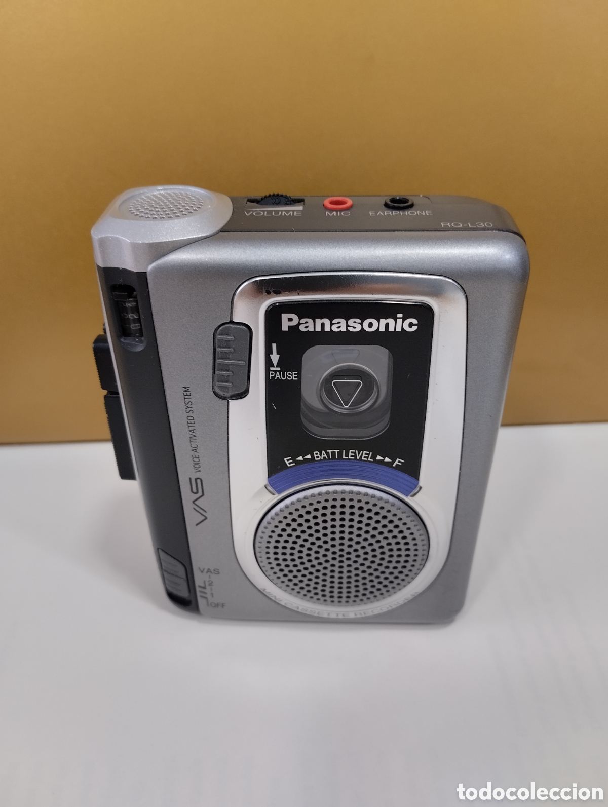 Radios antiguas: MINI CASSETTE RECORDER PANASONIC RQ-L30 - Foto 2