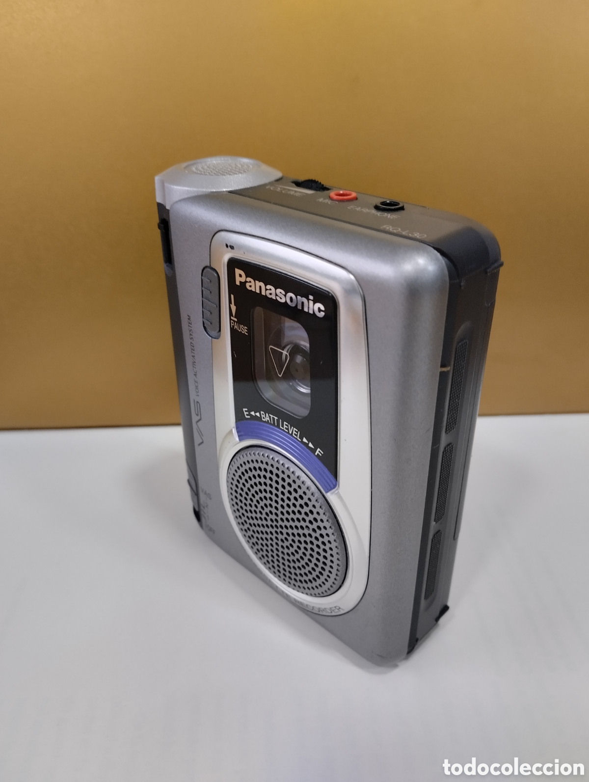 Radios antiguas: MINI CASSETTE RECORDER PANASONIC RQ-L30 - Foto 4