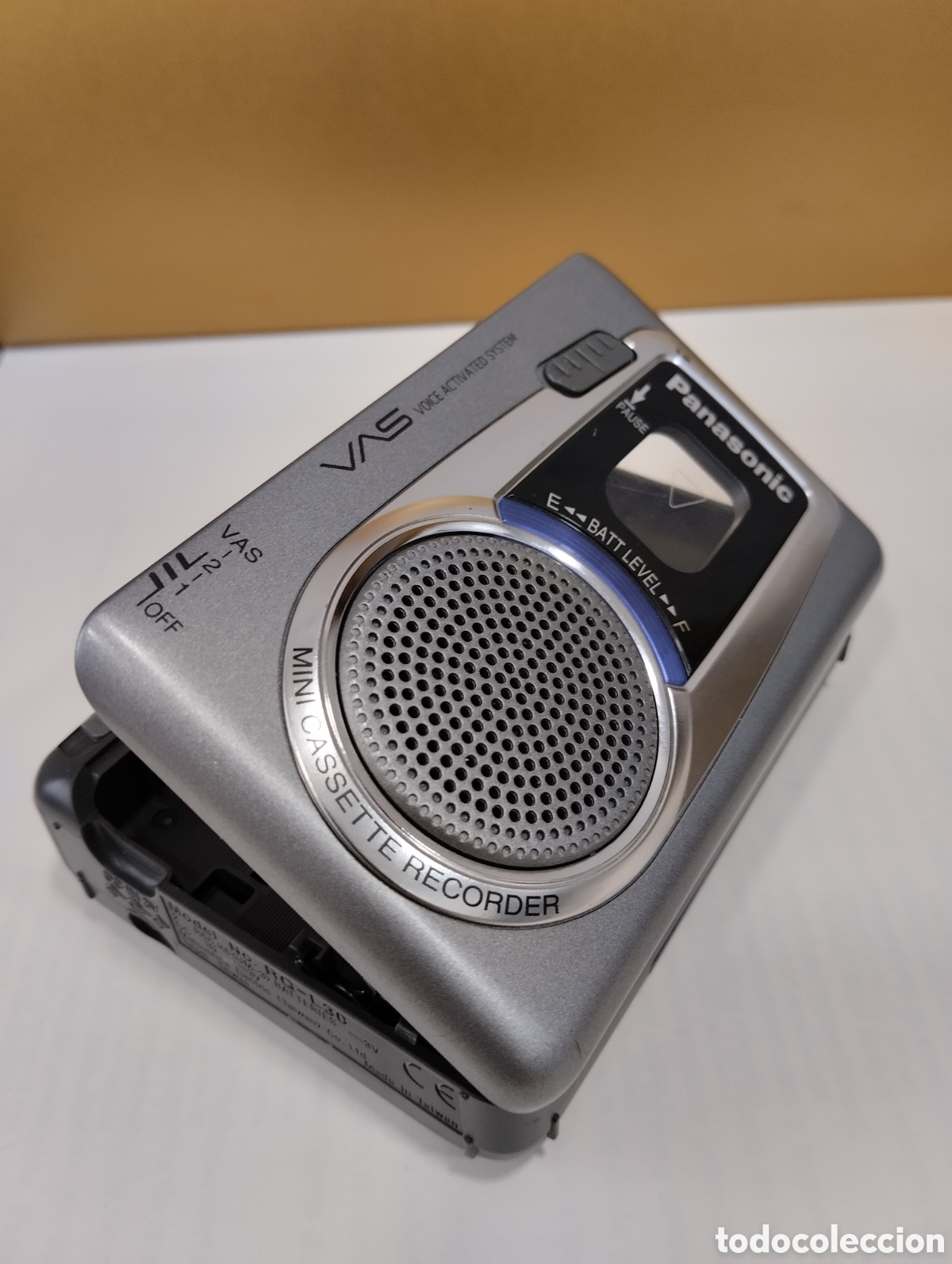 Radios antiguas: MINI CASSETTE RECORDER PANASONIC RQ-L30 - Foto 8