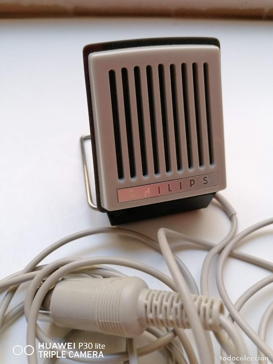 Radios antiguas: Micr&oacute;fono PHILIPS - Foto 1
