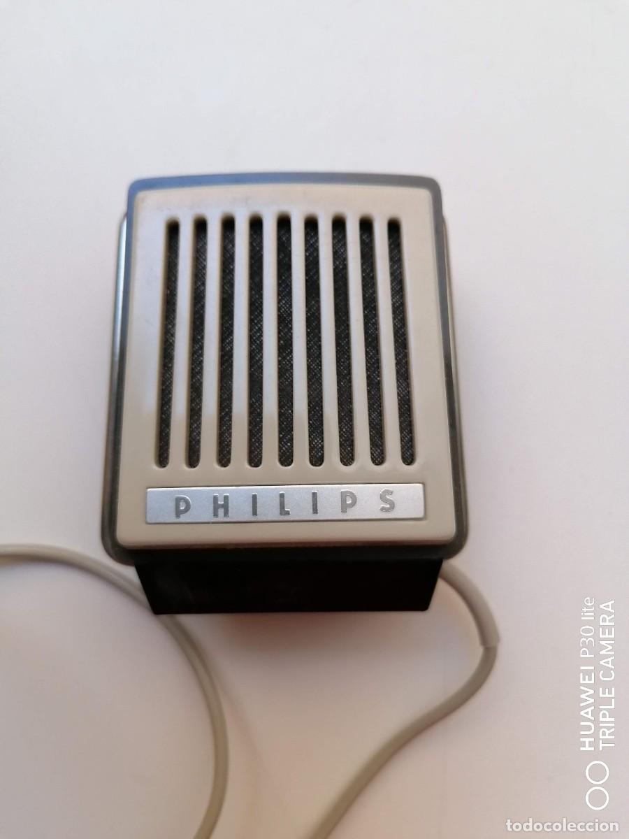 Radios antiguas: Micr&oacute;fono PHILIPS - Foto 2