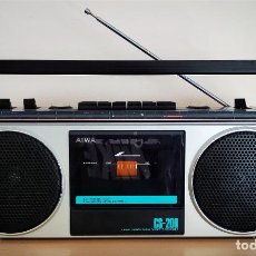 Radios antiguas: BOOMBOX RADIO-CASSETTE RECORDER AIWA CS-200 - FUNCIONANDO EN SU TOTALIDAD