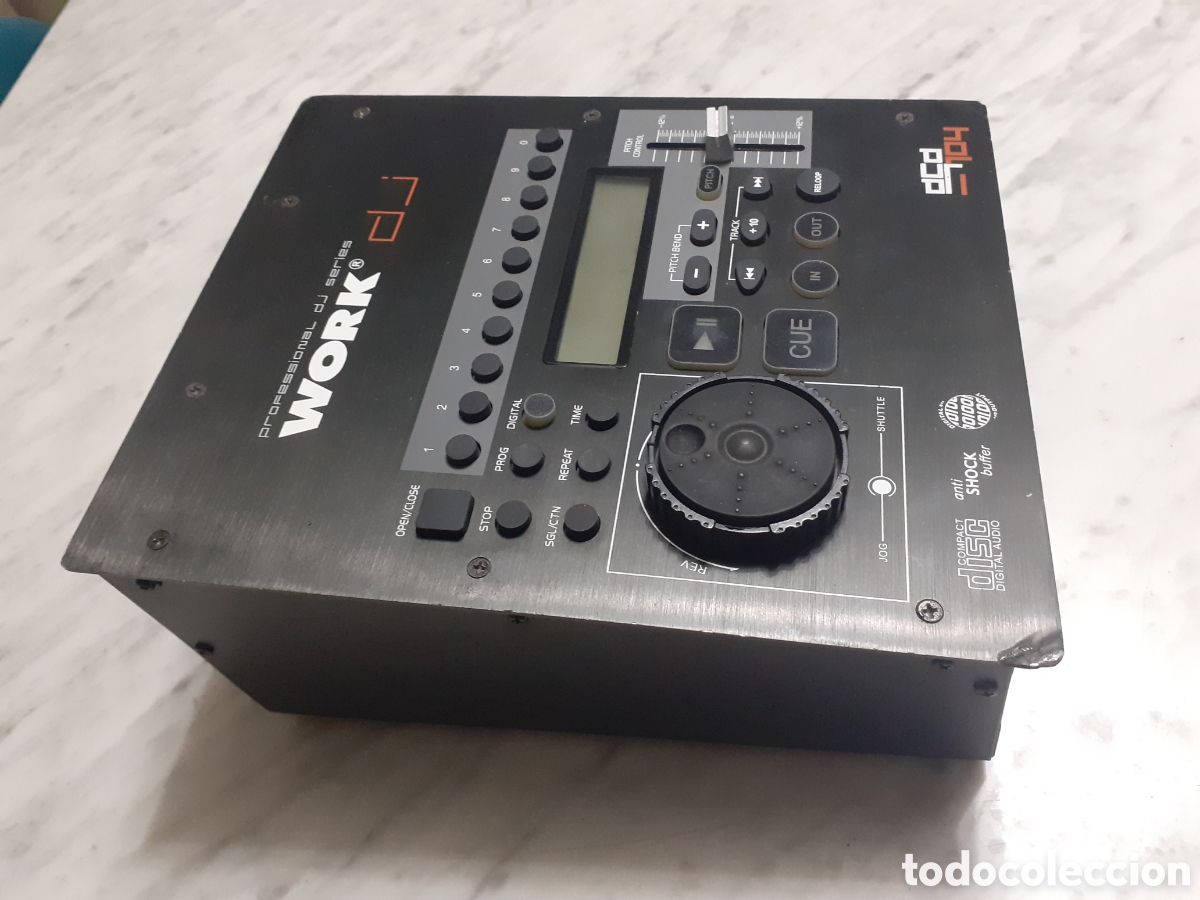 Radios antiguas: CDJ WORK DJ REPRODUCTOR CD PROFESIONAL SERIES DCD104 player - Foto 5