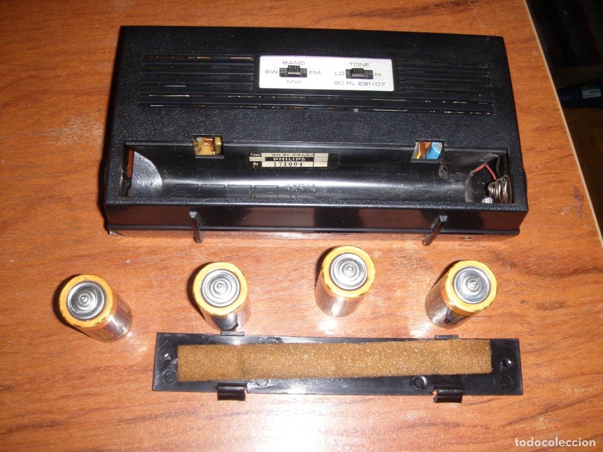 Radios antiguas: ANTIGUA RADIO PHILIPS 90 RL FUNCIONANDO - Foto 9