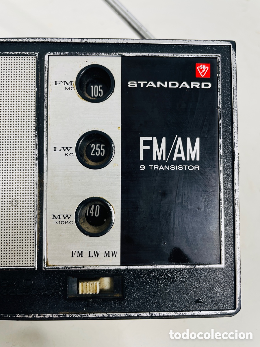 Radios antiguas: Standard Transistor Radio Japan 1967 - Foto 4