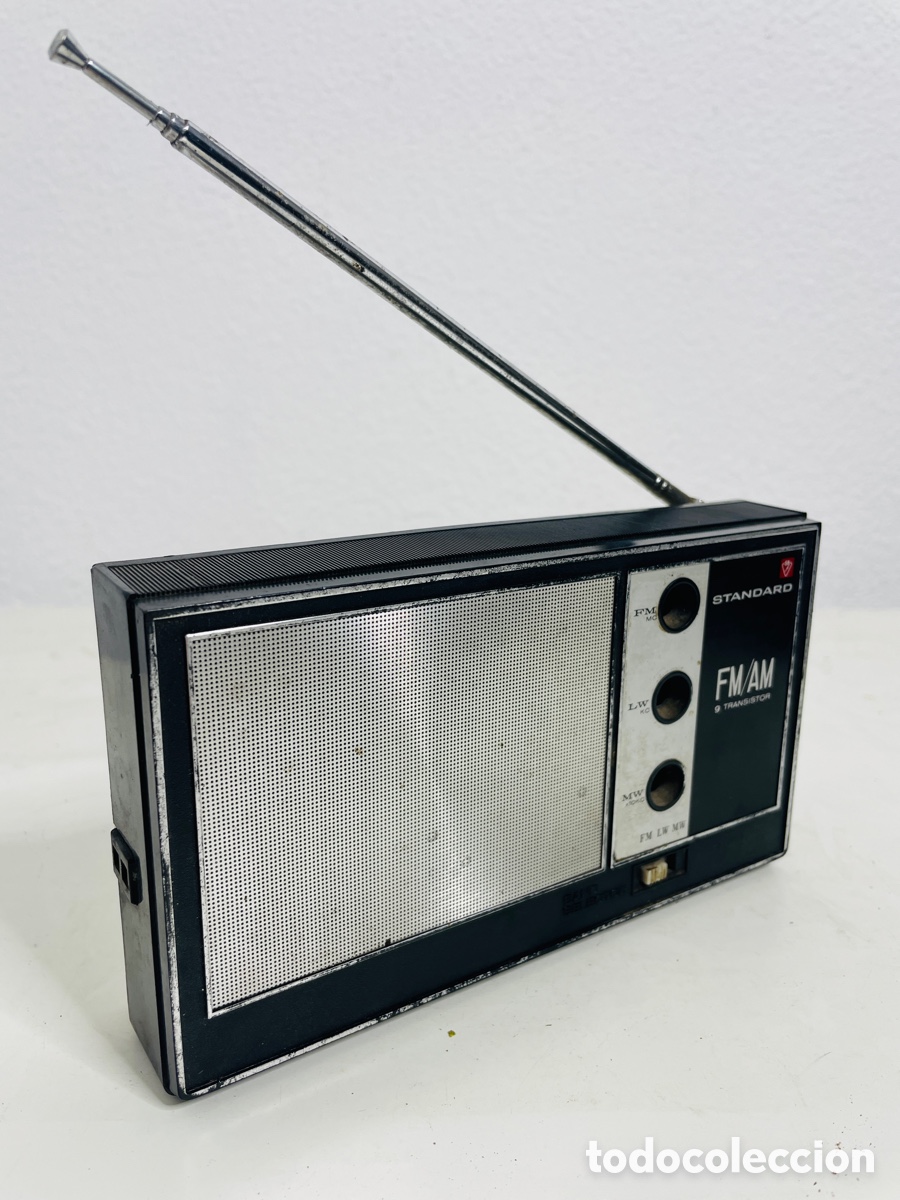 Radios antiguas: Standard Transistor Radio Japan 1967 - Foto 5
