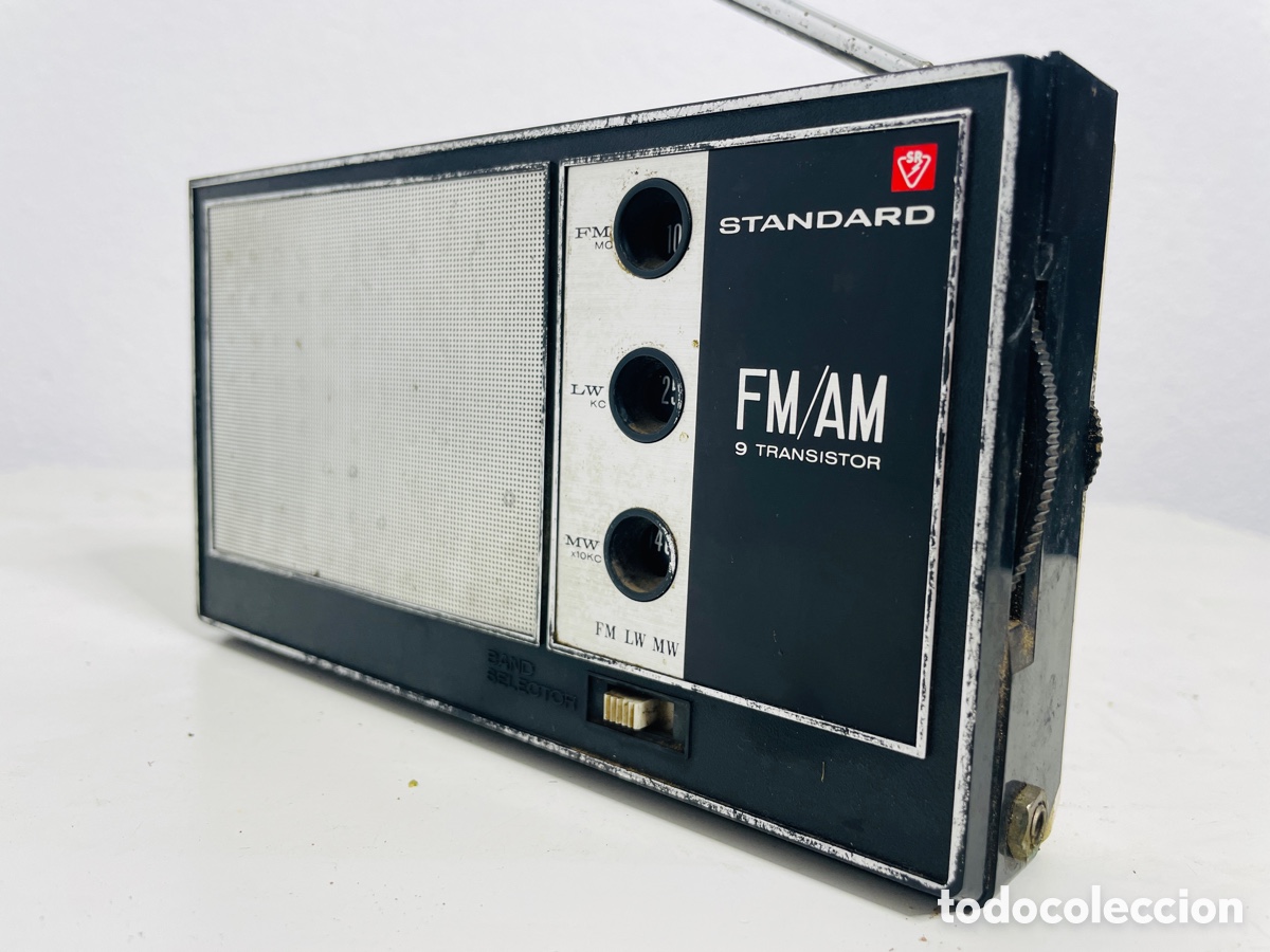 Radios antiguas: Standard Transistor Radio Japan 1967 - Foto 8