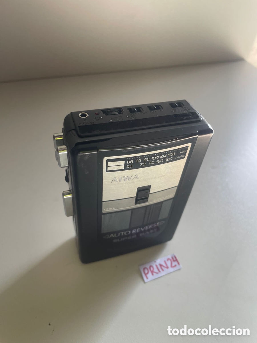Radios antiguas: Vintage Aiwa HS-T210A - Foto 3