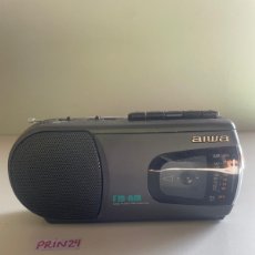 Radios antiguas: REPRODUCTOR DE GRABADORA DE CASETE DE RADIO AIWA RM-P3W