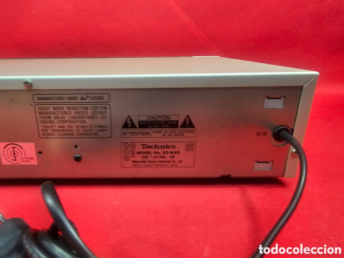 pletina cassette technics stereo deck rs-b40 añ - Acquista Radio a  transistor e giradischi su todocoleccion