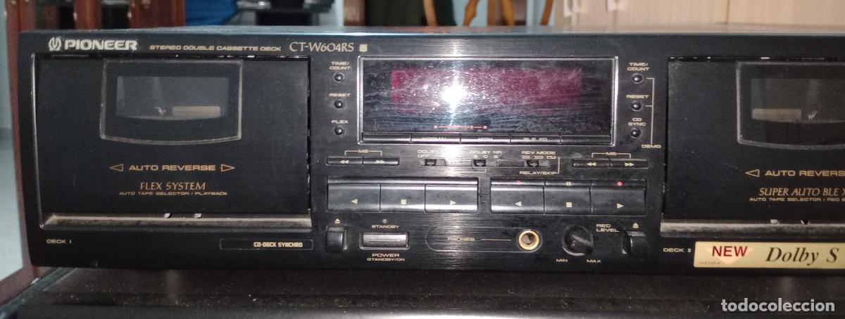 doble pletina cassette pioner para grabar y rep - Compra venta en  todocoleccion