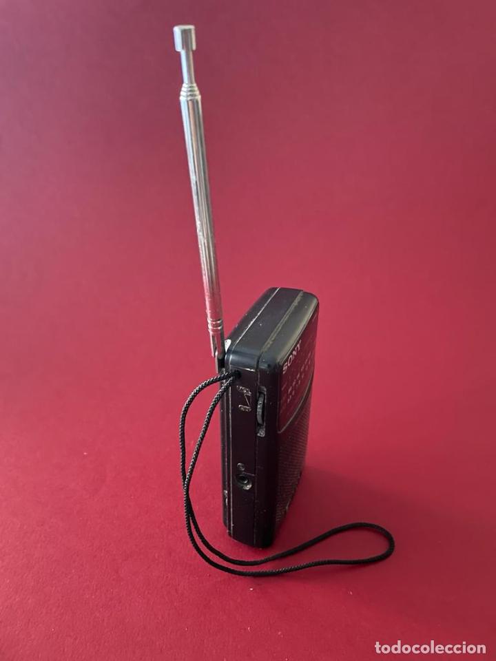 Radios antiguas: RADIO TRANSISTOR SONY - ICF-S14 (FUNCIONA) - VINTAGE - Foto 3