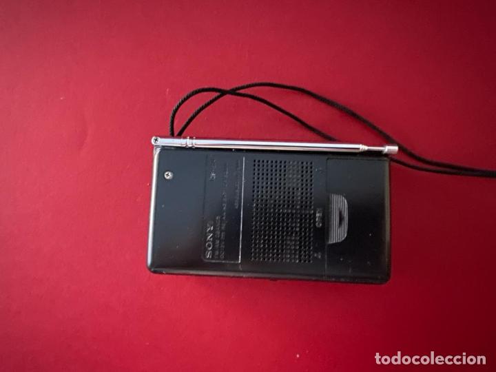 Radios antiguas: RADIO TRANSISTOR SONY - ICF-S14 (FUNCIONA) - VINTAGE - Foto 8