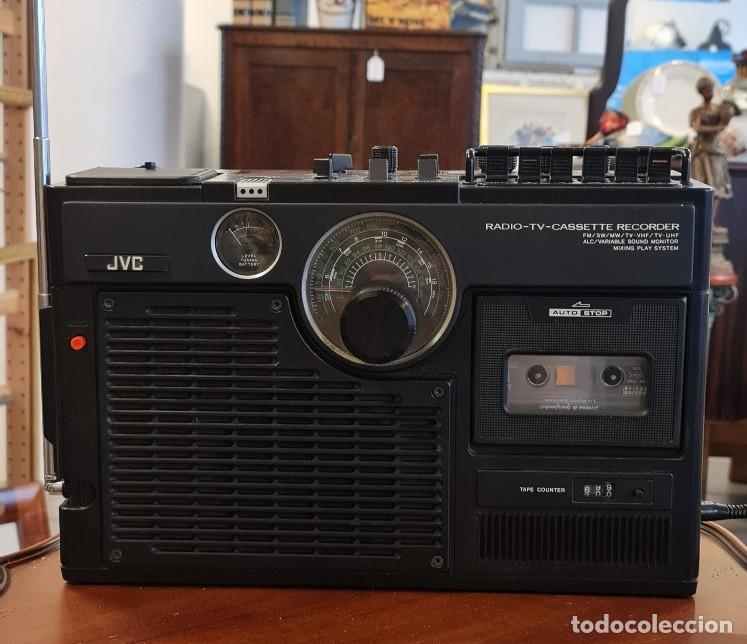 radio cassette tv grabador jvc 3060 - Compra venta en todocoleccion