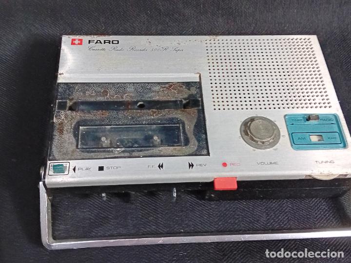 Radios antiguas: RADIO CASSETTE FARO - Foto 7