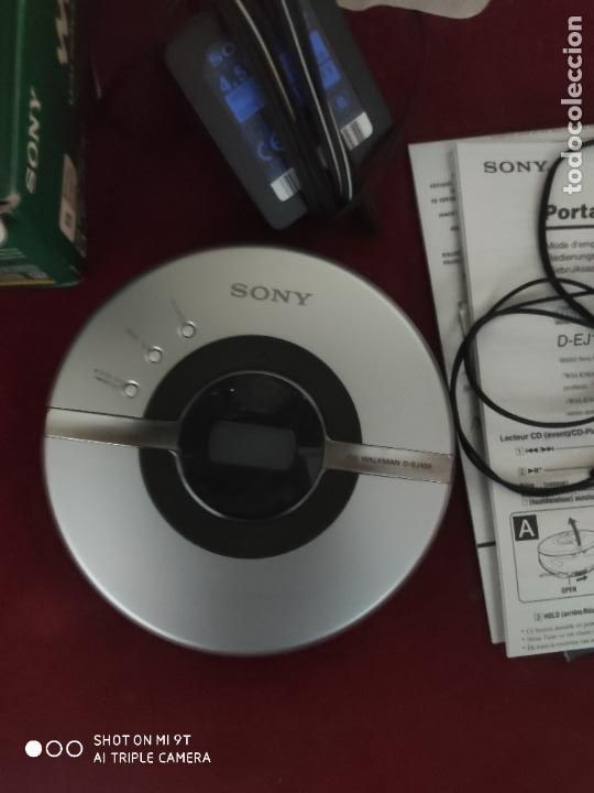 Radios antiguas: DISCMAN WALKMAN CD SONY D EJ100 SIN USO EN SU CAJA - Foto 8