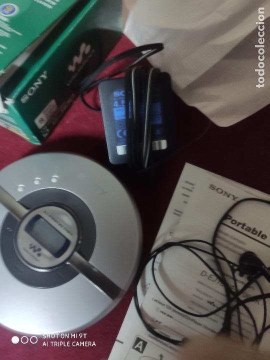 Radios antiguas: DISCMAN WALKMAN CD SONY D EJ100 SIN USO EN SU CAJA - Foto 9
