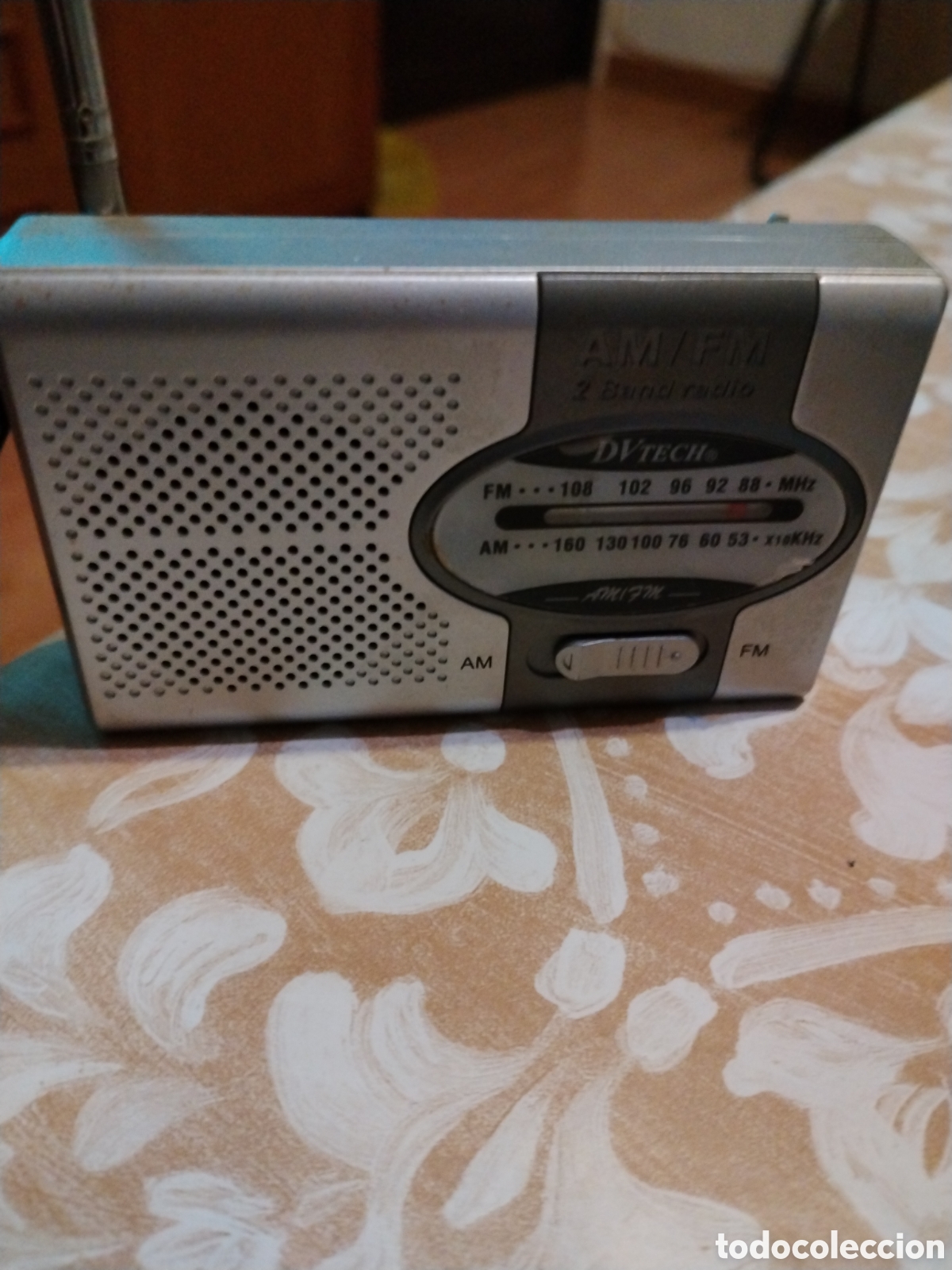 pequeña radio marca dv tech, am/fm - Compra venta en todocoleccion
