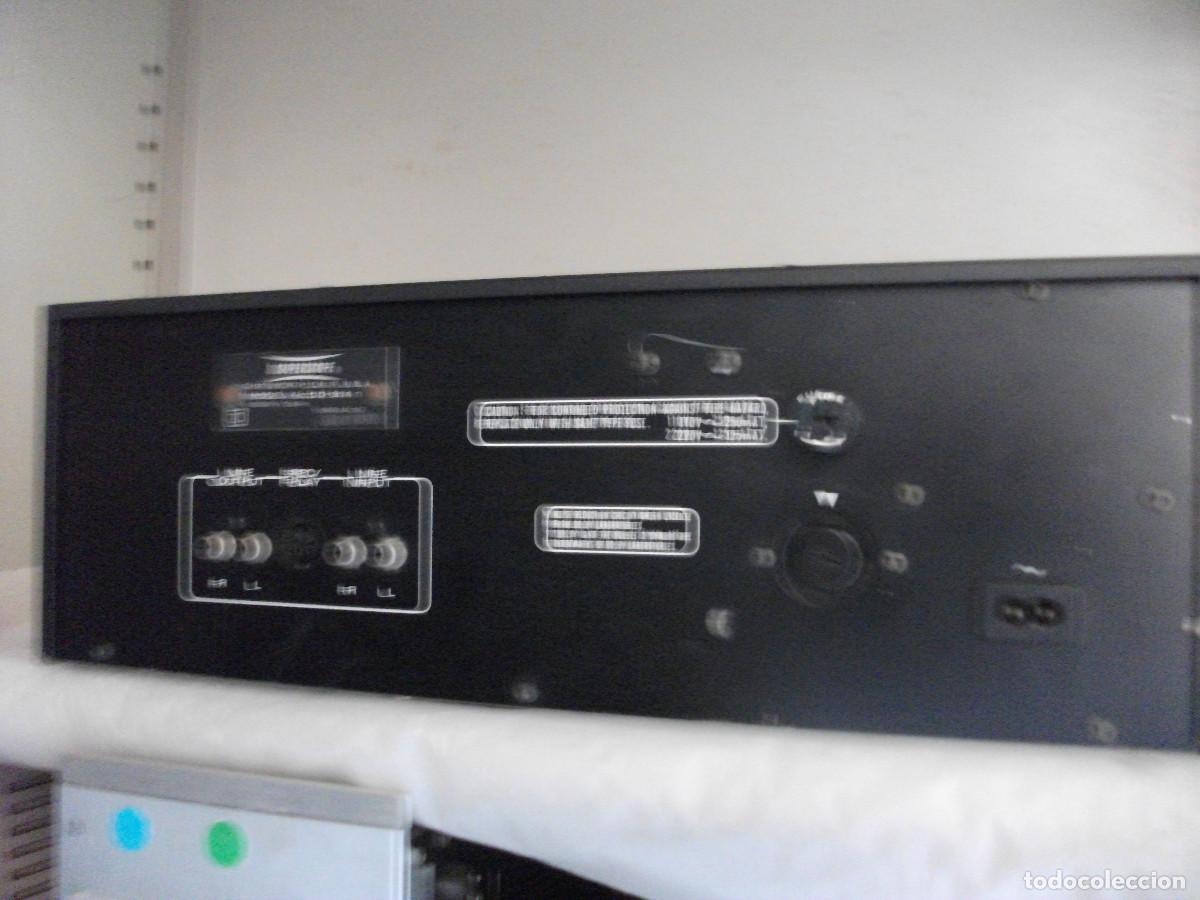 Radios antiguas: SUPERSCOPE CASETTE DECK MODEL CD 314 REF. 312 BAD GARA - Foto 2