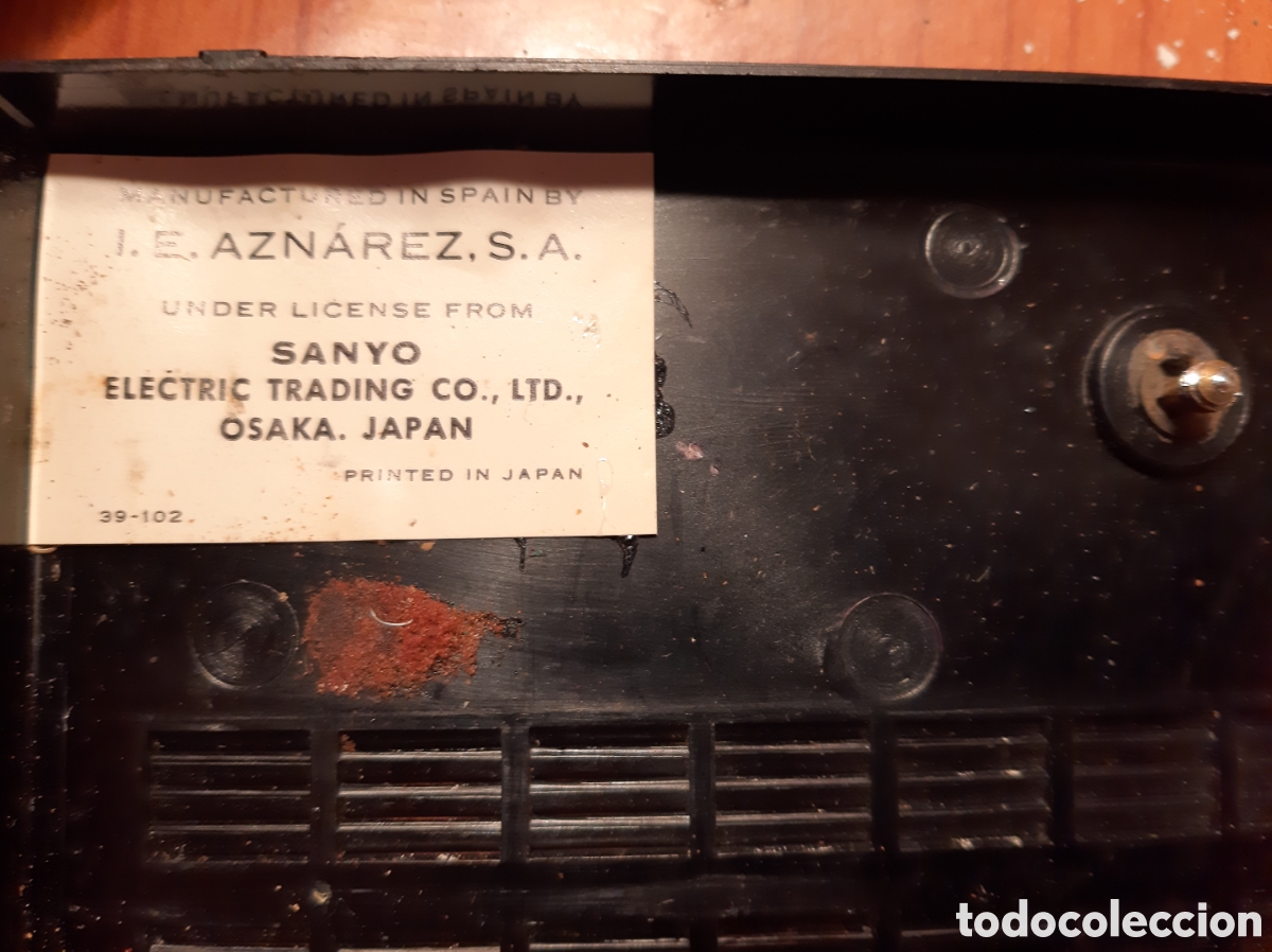 Radios antiguas: Sanyo Transistor 7. Funcionando. - Foto 2