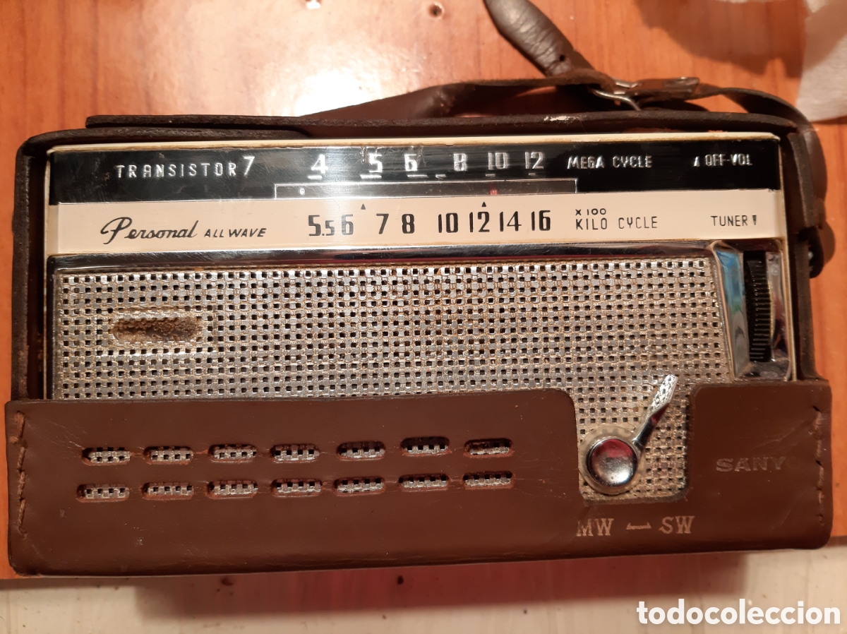 Radios antiguas: Sanyo Transistor 7. Funcionando. - Foto 1