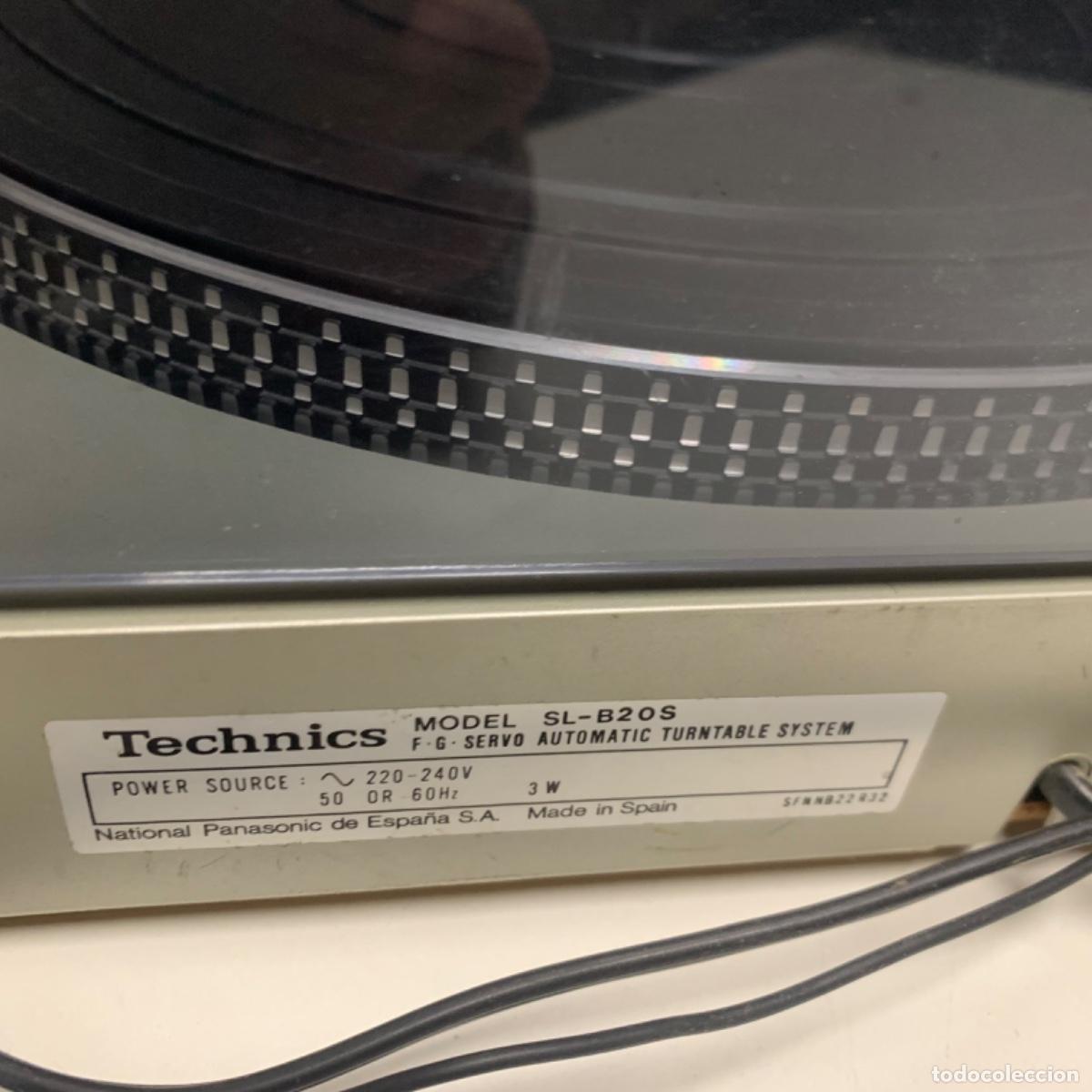Radios antiguas: Tocadiscos Technics sl-b20s - Foto 6