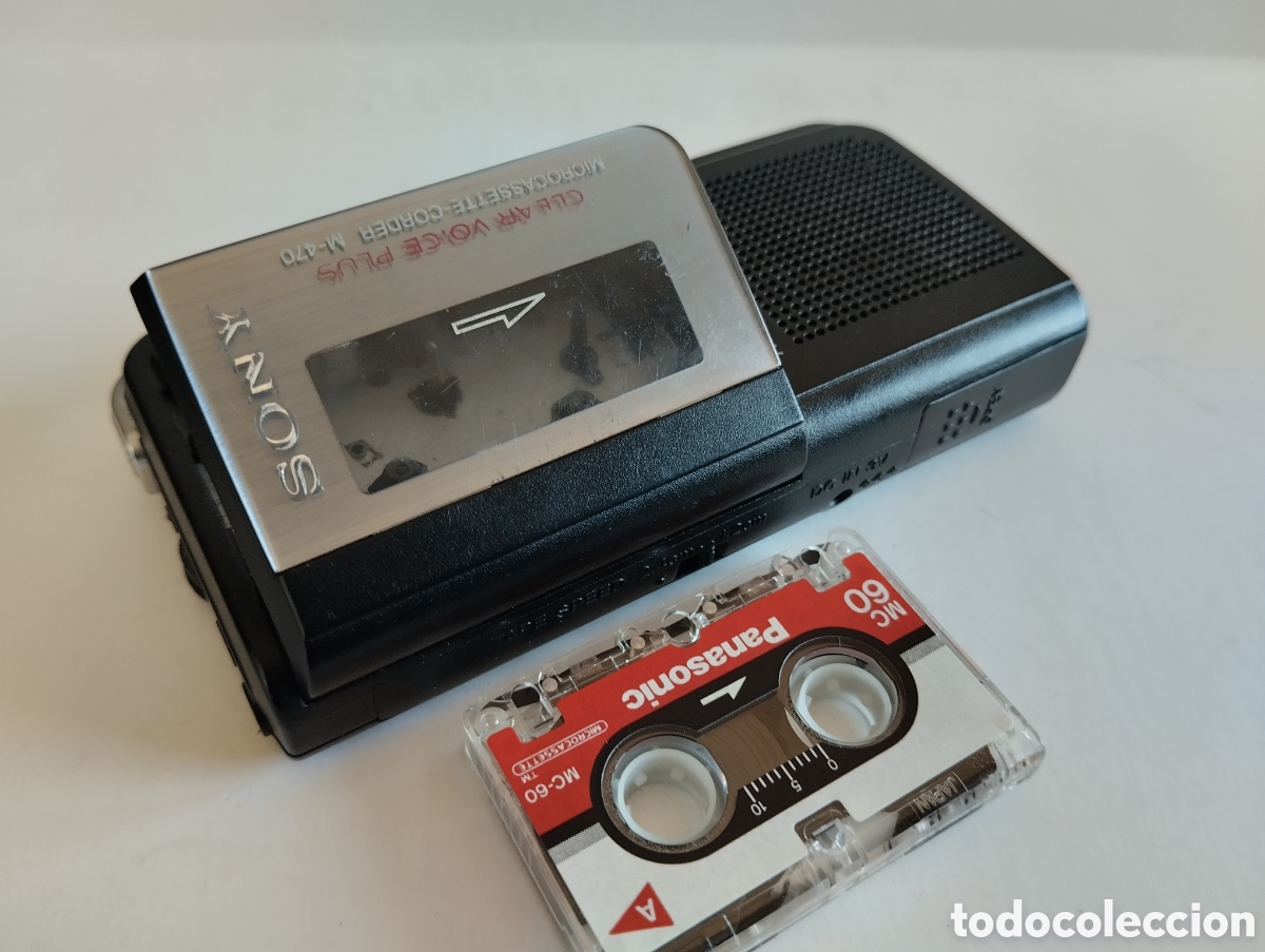 Radios antiguas: MINI GRABADORA SONY M-470 (PARA REVISAR) - Foto 8