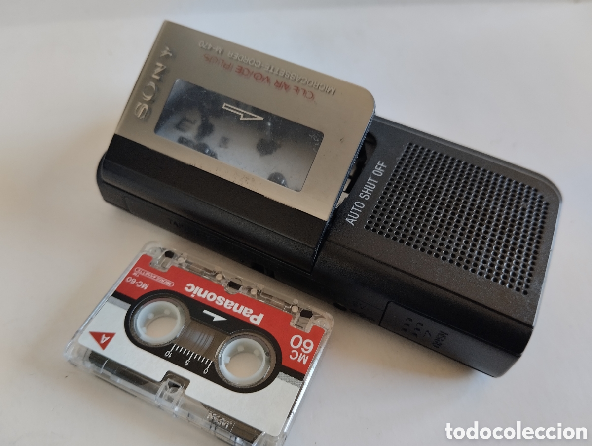 Radios antiguas: MINI GRABADORA SONY M-470 (PARA REVISAR) - Foto 9
