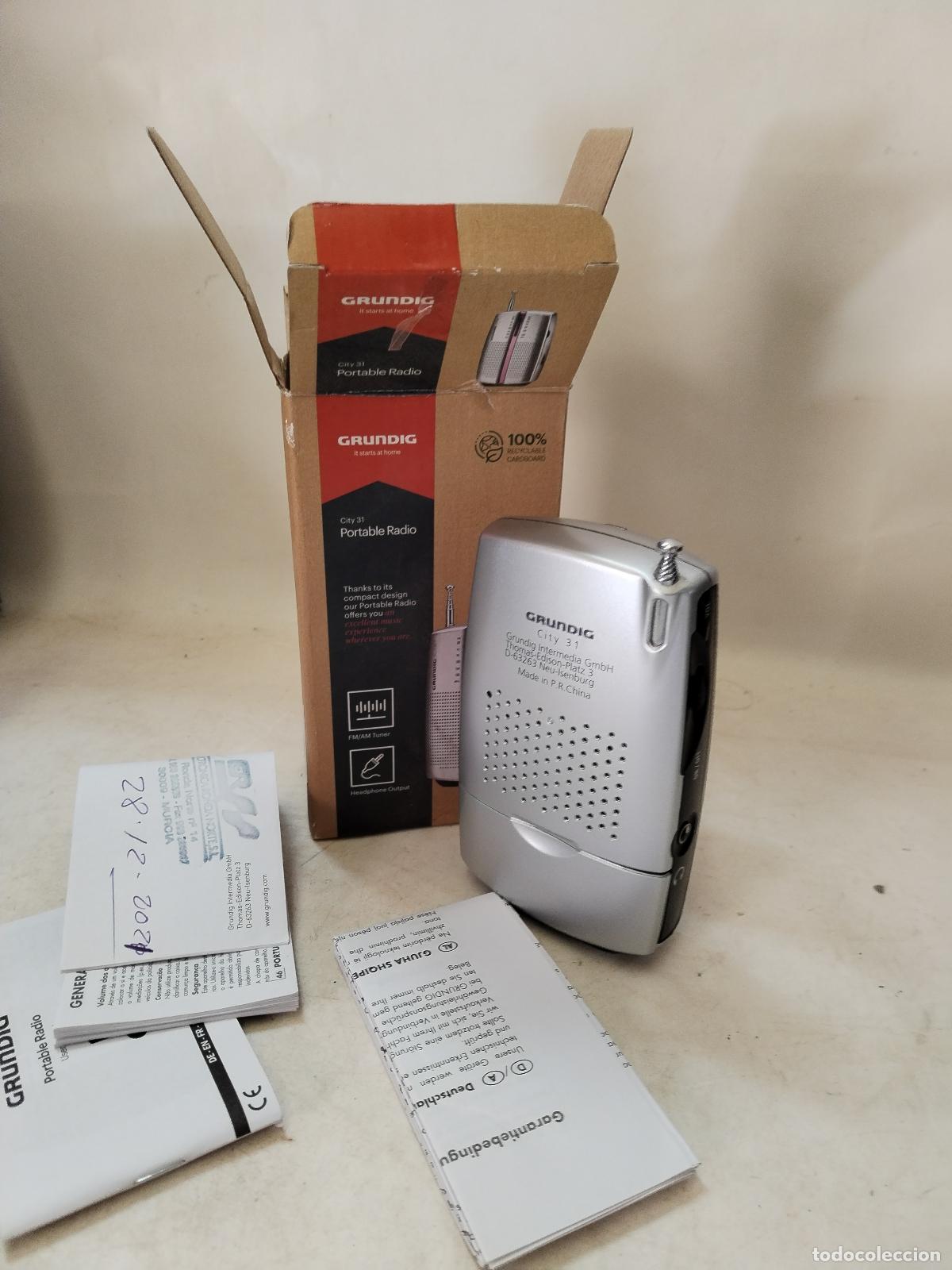 Radios antiguas: grundig city 31 - c116 - Foto 5