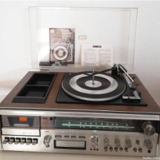 Radios antiguas: SANYO STEREO MUSIC MODEL DOLBY SYSTEM NO. JXT 6910K MADE IN JAPAN TOCADISCOS FUNCIONA AÑOS 70