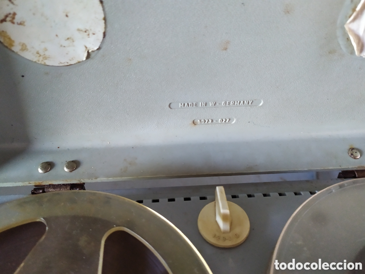 Radios antiguas: Grabadora Grundig grabadora - Foto 2